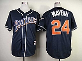 San Diego Padres #24 Cameron Maybin Navy Blue 1998 Mitchell And Ness Throwback Stitched MLB Jersey Sanguo,baseball caps,new era cap wholesale,wholesale hats